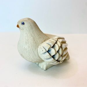 Vintage handcrafted ceramic figurine. Made in Uruguay. Artseania Rinconada
